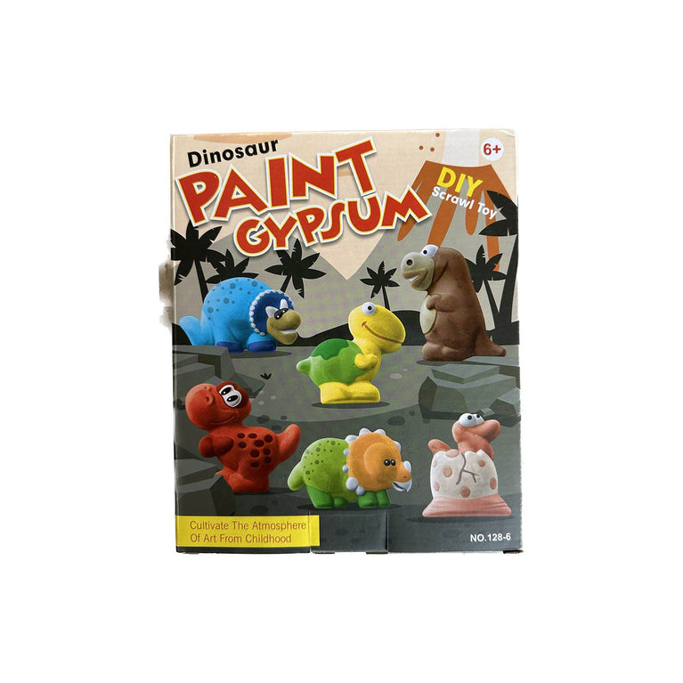 DIY-Creativity-Scrawl-Toy-Dinosaur-Paint-Gypsum-Image-Front