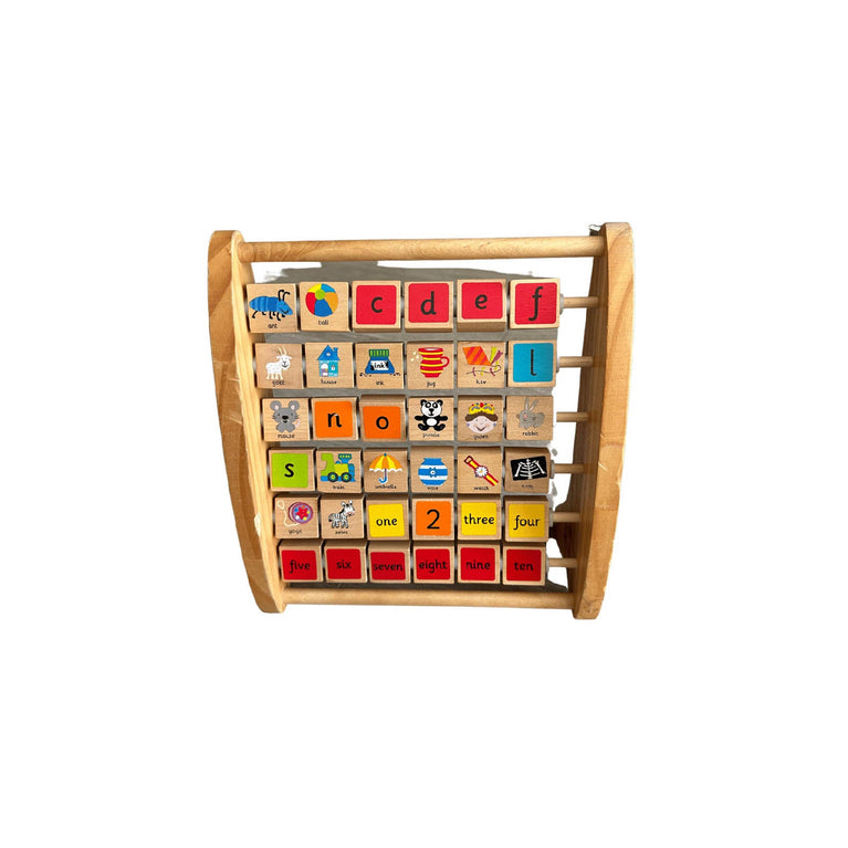 Early-Learning-Centre-(ELC)-Alphabet-Teaching-Frame-/-Abacus-Image 2