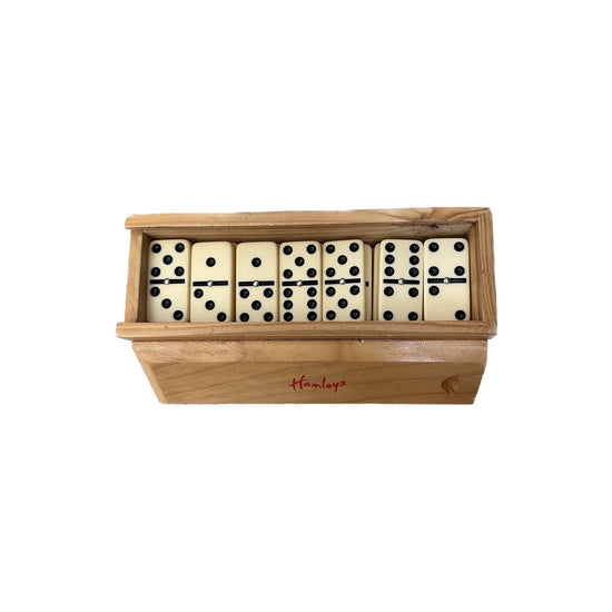 Hamleys-Wooden-Box-Dominoes-Set-Image 1