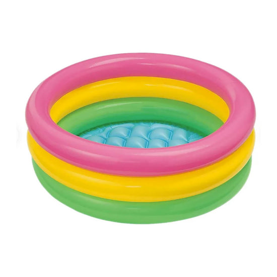 Intex-Inflatable-Sunset-Glow-Baby-Pool-/-Bath-Tub-Image 1