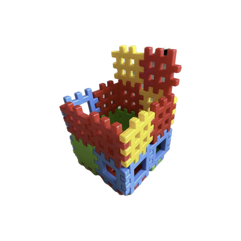 Little-Tikes-Waffle-Toddler-Kid-Construction-Building-Block-Set-Image 1