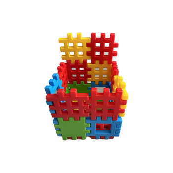 Little-Tikes-Waffle-Toddler-Kid-Construction-Building-Block-Set-Image 2