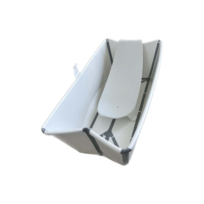 Stokke-Flexibath-Foldable-Bath-Tub-with-Newborn-Support--White-Grey-Image 1