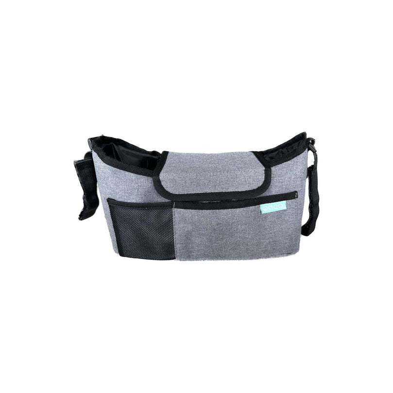 Onco-Baby-Stroller-Organizer-with-Cup-Holder-Charcoal-Gray-Image 1