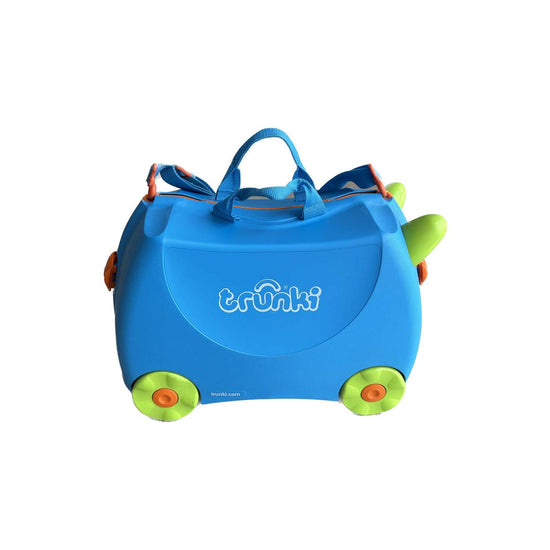 Trunki-Terrance-Ride-on-Suitcase-and-Carry-on-Luggage-Blue-Image 1