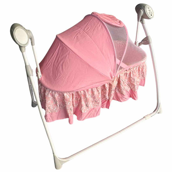 Babyhug-Beryl-Electronic-Cradle-Swing-for-Infants--Pink-1