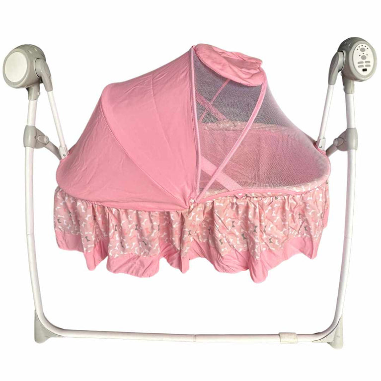 Babyhug-Beryl-Electronic-Cradle-Swing-for-Infants--Pink-2