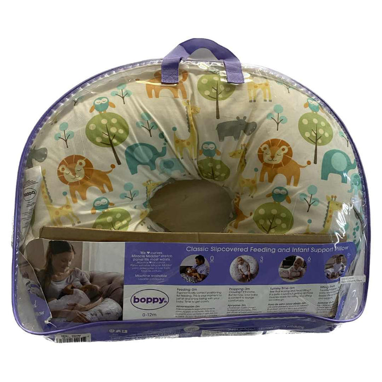 Chicco-Boppy-Classic-Nursing-&-Newborn-Support-Pillow-Jungle-3