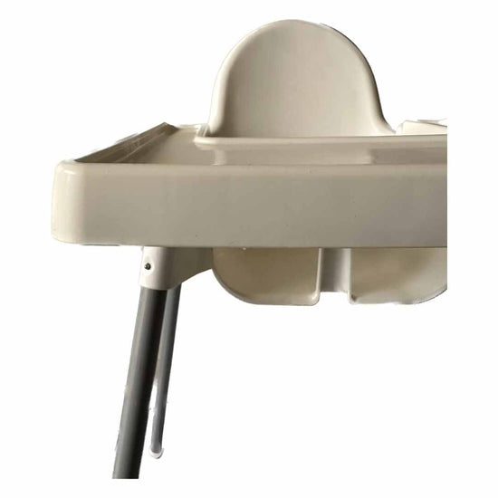 IKEA-ANTILOP-Highchair-with-Safety-Belt-+-Tray-White-&-Silver-5