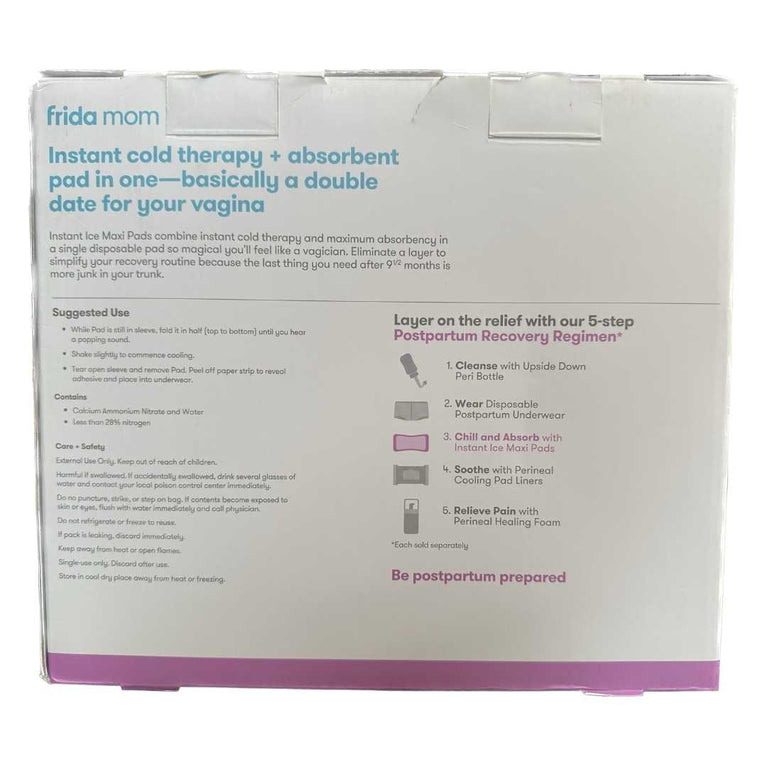 Frida-Mom-2-in-1-Postpartum-Absorbent-Perineal-Ice-Maxi-Pads-Pack-of-8-+-2-FREE-4