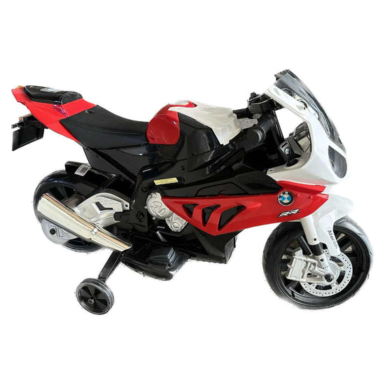 BMW-Electric-Ride-on-Bike-with-Training-Wheels-12-V-White-and-Red-1