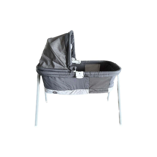 Chicco-LullaGo-Deluxe-Portable-Bassinet-Charcoal-Image 1