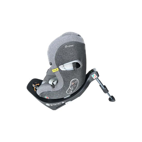 Cybex-Sirona-Zi-i-Size-Plus-(360-rotation)-Car-Seat-with-Base-Soho-Grey-Image 2