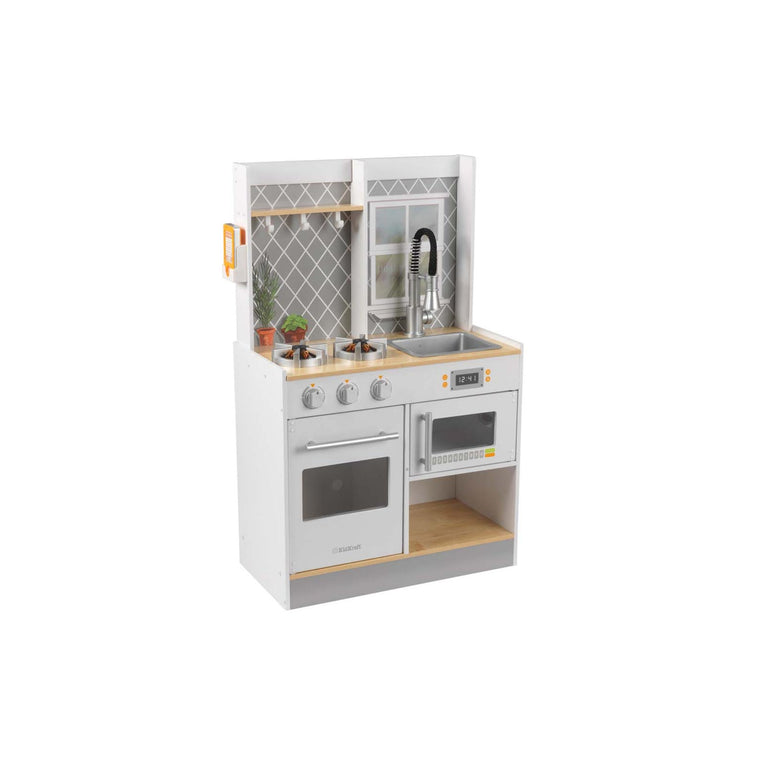 Kidkraft-Let’s-Cook-Wooden-Play-Kitchen-Image 1