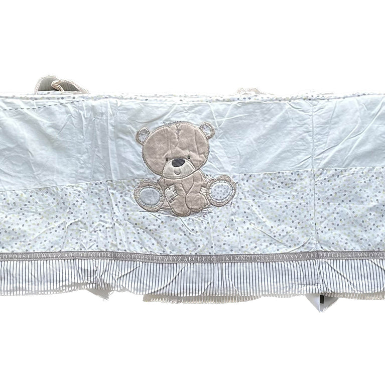 Mothercare-Teddys-Toy-Box-Baby-Bed-/-Crib-Bumper-Image 1