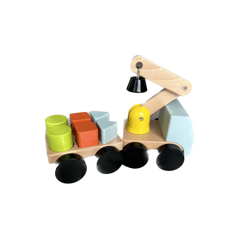 Wooden-Shapes-Truck-Educational-Toy-Image 2
