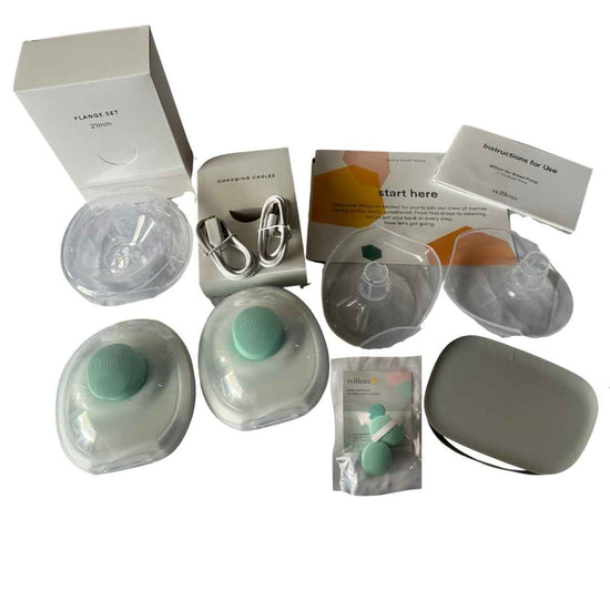 Willow-Go-Wearable-Breast-Pump-(21mm-&-24mm-Flanges)-+-Carry-Case-+-1-Extra-Pair-Duckbill-valves-2