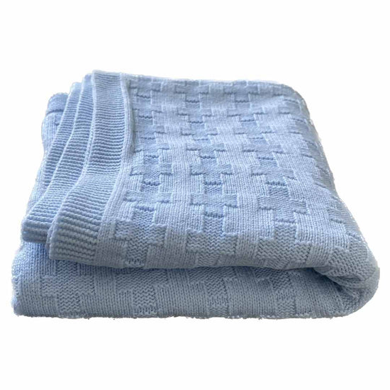 Il-Mio-Primo-Corredino-Knitted-Baby-Blanket-Light-Blue-1
