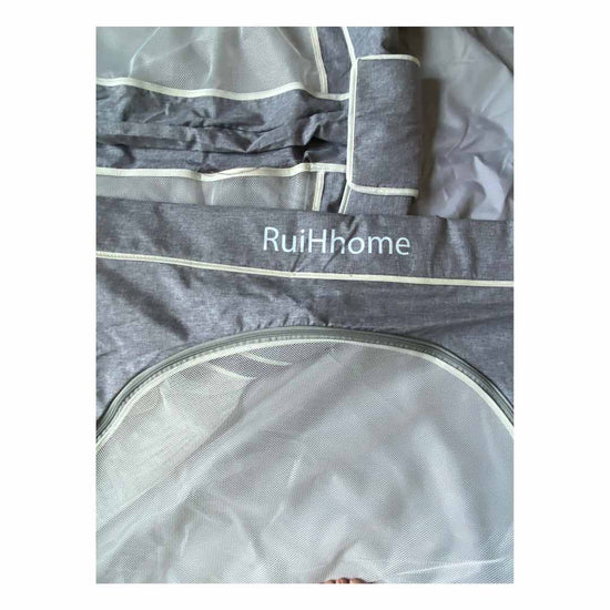 RuiHhome-Playpen-for-Toddlers,-Extra-Large-Baby-Playard-with-Gate,-150-x-180-cm-Grey-3