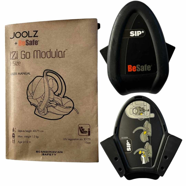 Joolz-iZi-Go-Modular-by-BeSafe-Car-Seat-(Parrot-Blue)-+-Upper-Car-Seat-Adapters-25