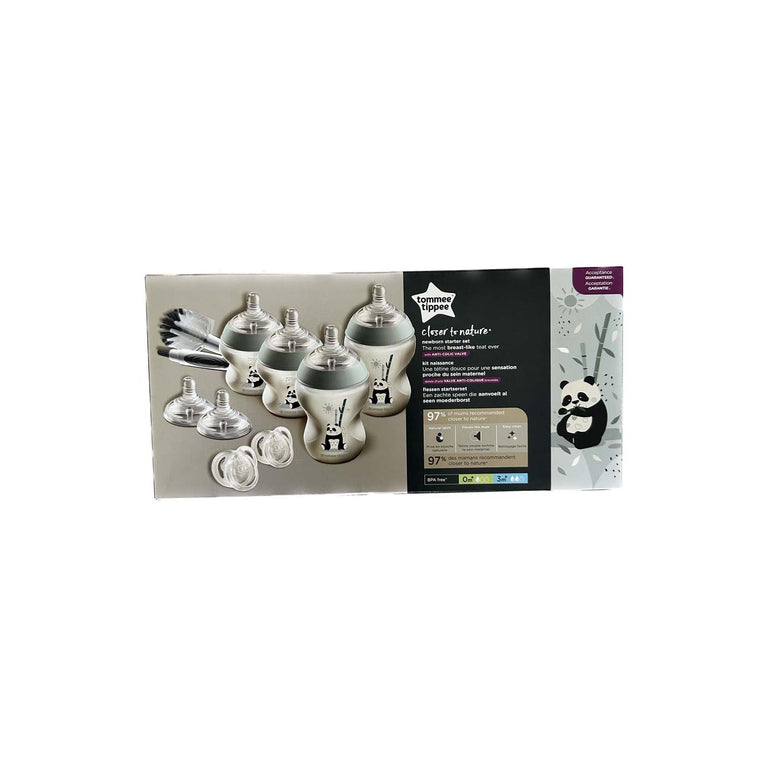 Tommee-Tippee-Closer-to-Nature-New-Born-Starter-Set-Clear-Image 1